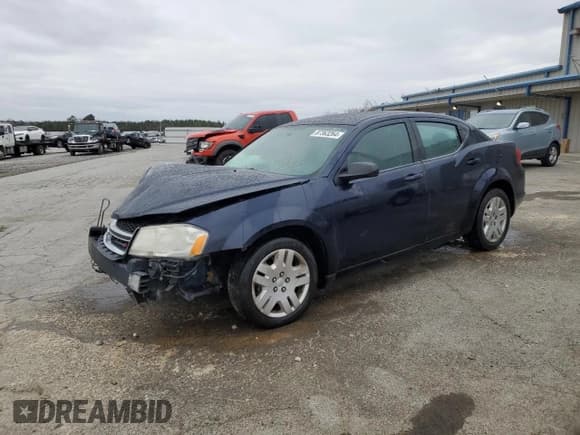 ✅ 2014 Dodge Avenger SE • VIN: 1C3CDZAB8EN234259 • Лот: 87363264. Опубликован ранее на Copart с пробегом Не указан. Бесплатный доступ к архиву аукционных продаж из США и подробный отчёт об истории автомобиля на DreamBid. Изображение 1.