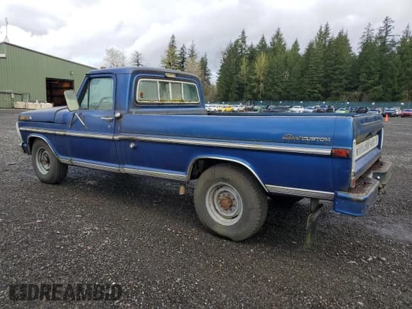 ✅ 1970 Ford F-150 • VIN: F25YRH57065 • Lot: 51983255. Listed on Copart with 73,474 mi. Free auction sales archive from the USA and detailed vehicle history report at DreamBid. Image 2.
