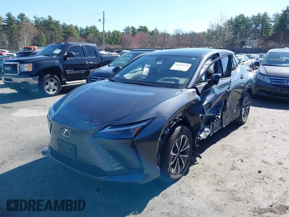 ✅ 2024 Lexus RZ 300e Premium • VIN: JTJABABB7RA002691 • Lot: 41999231. Listed on IAAI with 5,515 mi. Free auction sales archive from the USA and detailed vehicle history report at DreamBid. Image 2.
