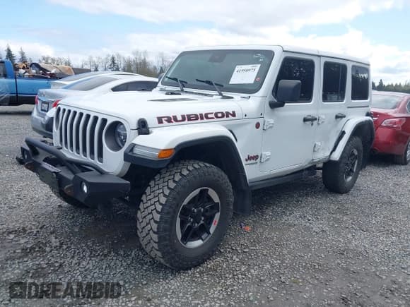 ✅ 2020 Jeep Wrangler Unlimited Rubicon • VIN: 1C4JJXFM9LW275517 • Лот: 41958975. Опубликован ранее на IAAI с пробегом 46 476 миль. Бесплатный доступ к архиву аукционных продаж из США и подробный отчёт об истории автомобиля на DreamBid. Изображение 2.