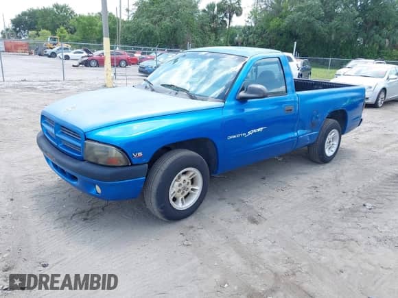 2000 Dodge Dakota with VIN 1B7FL26X1YS799143, listed as a IAAI auction lot 42303206 with 148,576 mi miles and . Bid and sale history available at DreamBid. Image 2.