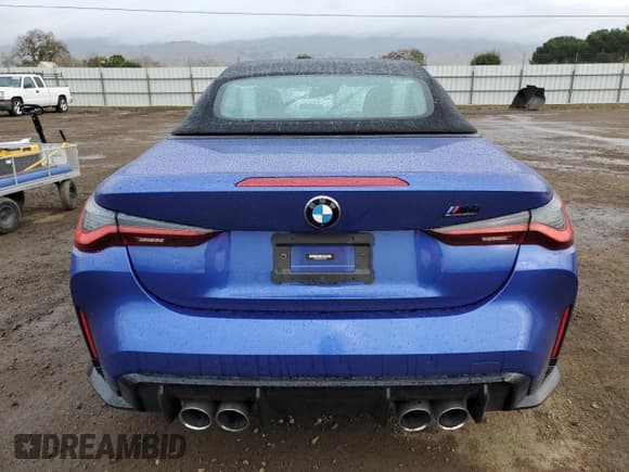 ✅ 2022 BMW M4 Competition xDrive • VIN: WBS33BA04NCJ86672 • Lot: 37588104. Listed on Copart with Not provided. Free auction sales archive from the USA and detailed vehicle history report at DreamBid. Image 6.