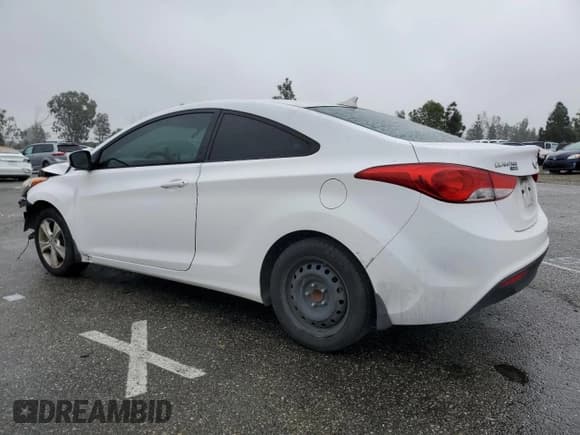 ✅ 2013 Hyundai Elantra GS • VIN: KMHDH6AE1DU013020 • Lot: 44244535. Listed on Copart with 95,248 mi. Free auction sales archive from the USA and detailed vehicle history report at DreamBid. Image 2.