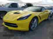 2018 Chevrolet Corvette 3LT with VIN 1G1YF3D70J5104401, listed as a Copart auction lot 76174614 with Not provided miles and Non repairable. Bid and sale history available at DreamBid. Image 1.