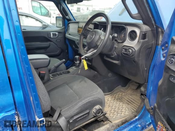 ✅ 2024 Jeep Wrangler Sport • VIN: 1C4PJXKN6RW235459 • Lot: 56634585. Listed on Copart with 24,252 mi. Free auction sales archive from the USA and detailed vehicle history report at DreamBid. Image 7.