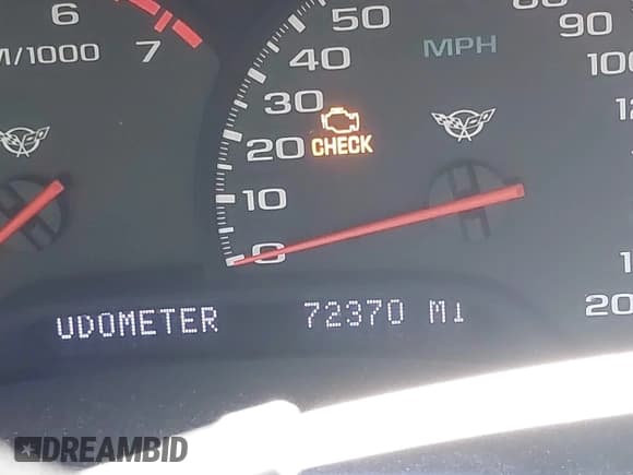 ✅ 2000 Chevrolet Corvette • VIN: 1G1YY32G4Y5111973 • Lot: 42383101. Listed on IAAI with 73,252 mi. Free auction sales archive from the USA and detailed vehicle history report at DreamBid. Image 7.