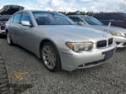 ✅ 2005 BMW 7 Series 745Li • VIN: WBAGN63525DS56017 • Lot: 74666144. Listed on Copart with Not provided. Free auction sales archive from the USA and detailed vehicle history report at DreamBid. Image 4.