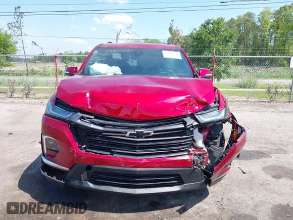 ✅ 2022 Chevrolet Traverse LT Cloth • VIN: 1GNERGKW7NJ154137 • Lot: 42181210. Listed on IAAI with 30,650 mi. Free auction sales archive from the USA and detailed vehicle history report at DreamBid. Image 12.