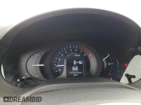 ✅ 2012 Honda Insight LX • VIN: JHMZE2H52CS004272 • Lot: 70080915. Listed on Copart with 153,923 mi. Free auction sales archive from the USA and detailed vehicle history report at DreamBid. Image 9.