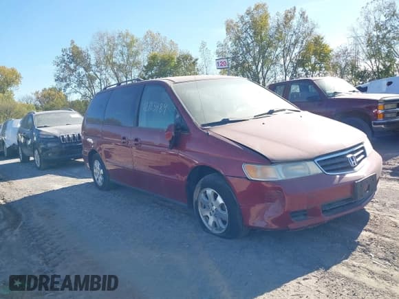 ✅ 2004 Honda Odyssey EX-RES • VIN: 5FNRL18814B099854 • Lot: 42123484. Listed on IAAI with 206,018 mi. Free auction sales archive from the USA and detailed vehicle history report at DreamBid. Image 6.