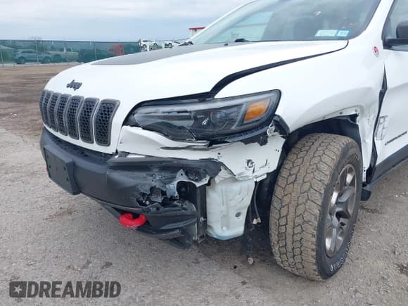 ✅ 2019 Jeep Cherokee Trailhawk • VIN: 1C4PJMBX7KD126848 • Lot: 42154124. Listed on IAAI with 94,248 mi. Free auction sales archive from the USA and detailed vehicle history report at DreamBid. Image 6.