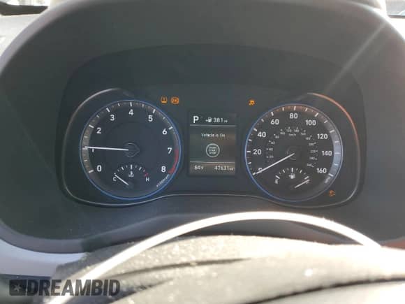 2018 Hyundai Kona SEL with VIN KM8K22AA2JU075116, listed as a Copart auction lot 84266075 with 47,631 mi miles and Salvage title. Bid and sale history available at DreamBid. Image 9.