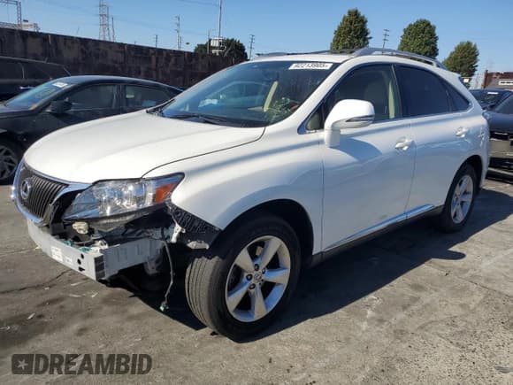 ✅ 2010 Lexus RX 350 • VIN: JTJZK1BA1A2002288 • Lot: 92213905. Listed on Copart with 65,557 mi. Free auction sales archive from the USA and detailed vehicle history report at DreamBid. Image 1.