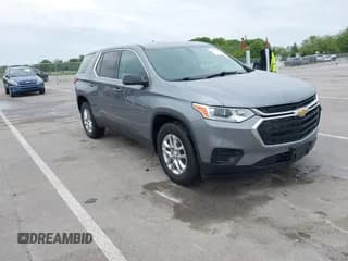 ✅ 2021 Chevrolet Traverse LS • VIN: 1GNEVFKW5MJ138247 • Lot: 42347734. Wystawiony na IAAI z przebiegiem 33 895 mil. Bezpłatny archiwum sprzedaży aukcyjnych z USA i szczegółowy raport historii pojazdu na DreamBid. Zdjęcie 1.
