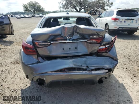 ✅ 2020 Infiniti Q50 Pure • VIN: JN1EV7AP5LM201002 • Lot: 55968825. Listed on Copart with 110,304 mi. Free auction sales archive from the USA and detailed vehicle history report at DreamBid. Image 6.