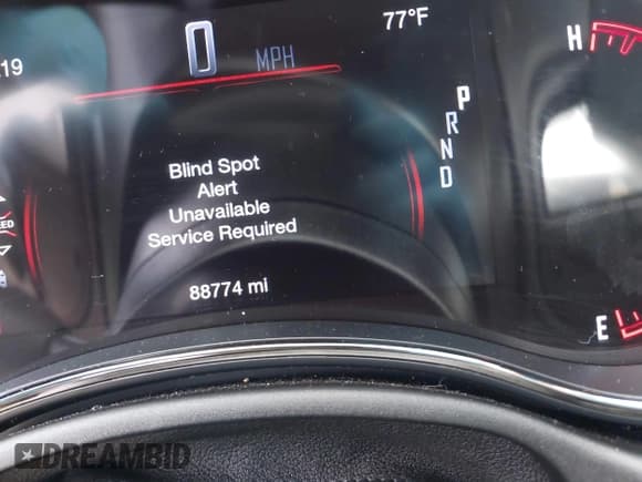 ✅ 2019 Dodge Durango R/T • VIN: 1C4SDJCT9KC738826 • Lot: 42973765. Listed on IAAI with 88,774 mi. Free auction sales archive from the USA and detailed vehicle history report at DreamBid. Image 15.