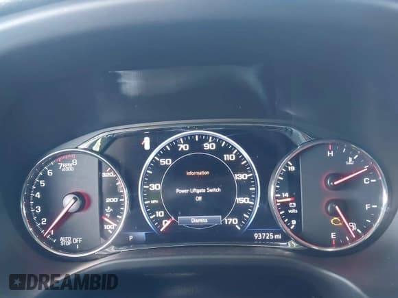 ✅ 2020 GMC Acadia Denali • VIN: 1GKKNPLS0LZ105397 • Lot: 43197394. Listed on IAAI with 93,725 mi. Free auction sales archive from the USA and detailed vehicle history report at DreamBid. Image 7.