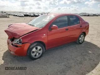 ✅ 2006 Chevrolet Aveo LS • VIN: KL1TD56686B623669 • Lot: 65998115. Wystawiony na Copart z przebiegiem 225 587 mil. Bezpłatny archiwum sprzedaży aukcyjnych z USA i szczegółowy raport historii pojazdu na DreamBid. Zdjęcie 1.