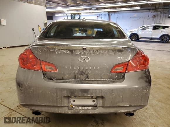 ✅ 2012 Infiniti G37 x • VIN: JN1CV6AR7CM672412 • Lot: 46265895. Listed on Copart with 118,256 mi. Free auction sales archive from the USA and detailed vehicle history report at DreamBid. Image 6.