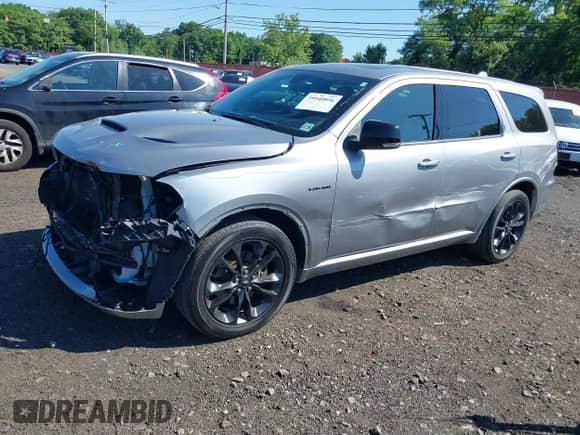 2021 Dodge Durango R/T with VIN 1C4SDJCT5MC559105, listed as a IAAI auction lot 39540856 with 36,487 mi miles and . Bid and sale history available at DreamBid. Image 2.