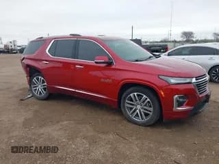 ✅ 2023 Chevrolet Traverse High Country • VIN: 1GNEVNKW7PJ221810 • Lot: 41215676. Wystawiony na IAAI z przebiegiem 26 020 mil. Bezpłatny archiwum sprzedaży aukcyjnych z USA i szczegółowy raport historii pojazdu na DreamBid. Zdjęcie 1.