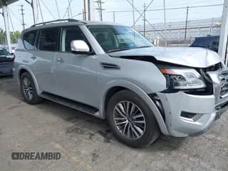 ✅ 2023 Nissan Armada SL • VIN: JN8AY2BA6P9401531 • Lot: 42407174. Listed on IAAI with 12,473 mi. Free auction sales archive from the USA and detailed vehicle history report at DreamBid. Image 1.