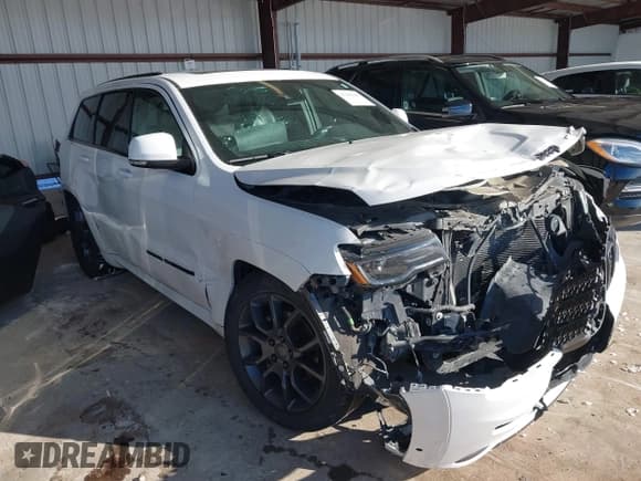 ✅ 2020 Jeep Grand Cherokee Overland • VIN: 1C4RJFCG4LC158425 • Lot: 41386418. Listed on IAAI with 86,012 mi. Free auction sales archive from the USA and detailed vehicle history report at DreamBid. Image 1.
