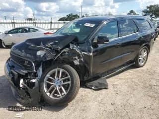 2021 Dodge Durango GT Plus with VIN 1C4RDJDGXMC547323, listed as a Copart auction lot 84017835 with 122,054 mi miles and Non repairable. Bid and sale history available at DreamBid. Image 1.