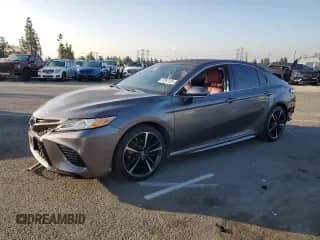 2020 Toyota Camry XSE with VIN 4T1K61AK6LU926019, listed as a Copart auction lot 81892125 with 80,656 mi miles and Salvage title. Bid and sale history available at DreamBid. Image 1.