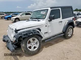 ✅ 2023 Jeep Wrangler Sport • VIN: 1C4HJXAG4PW598962 • Lot: 63846695. Listed on Copart with 37,986 mi. Free auction sales archive from the USA and detailed vehicle history report at DreamBid. Image 1.