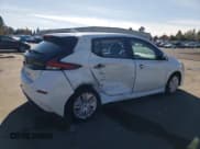 ✅ 2021 Nissan LEAF S • VIN: 1N4AZ1BV4MC550675 • Lot: 86189005. Listed on Copart with 48,720 mi. Free auction sales archive from the USA and detailed vehicle history report at DreamBid. Image 3.