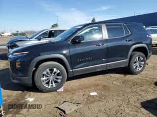 2025 Chevrolet Equinox FWD LT z VIN 3GNAXHEG6SL164015, wystawiony jako Copart lot #50953345 z przebiegiem 1 894 mil mil oraz Szkoda całkowita • Salvage title. Historia ofert i sprzedaży dostępna na DreamBid. Obrazek 1.