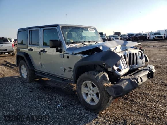 ✅ 2018 Jeep Wrangler Unlimited Sport S • VIN: 1C4BJWDG3JL834358 • Lot: 56673965. Listed on Copart with 85,977 mi. Free auction sales archive from the USA and detailed vehicle history report at DreamBid. Image 4.
