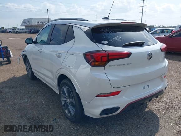 ✅ 2023 Buick Encore GX Select • VIN: KL4MMDS28PB151303 • Lot: 42186913. Listed on IAAI with 46,187 mi. Free auction sales archive from the USA and detailed vehicle history report at DreamBid. Image 3.