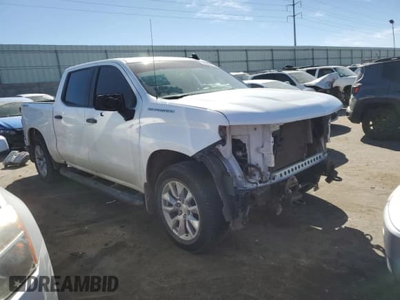 ✅ 2019 Chevrolet Silverado 1500 Custom • VIN: 1GCPYBEH0KZ370607 • Lot: 46802605. Wystawiony na Copart z przebiegiem 112 881 mil. Bezpłatny archiwum sprzedaży aukcyjnych z USA i szczegółowy raport historii pojazdu na DreamBid. Zdjęcie 4.