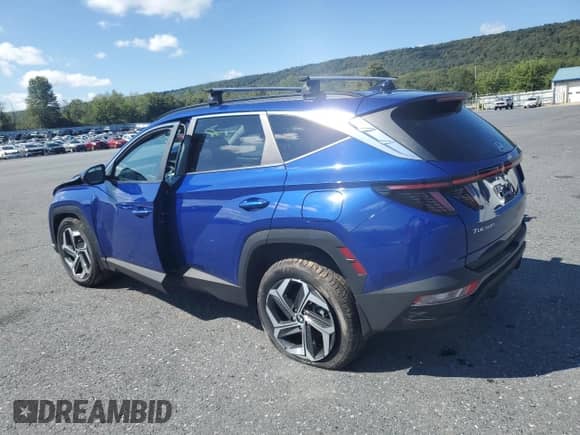 2023 Hyundai Tucson SEL with VIN 5NMJFCAE5PH166331, listed as a Copart auction lot 84397595 with 29,577 mi miles and Salvage title. Bid and sale history available at DreamBid. Image 2.
