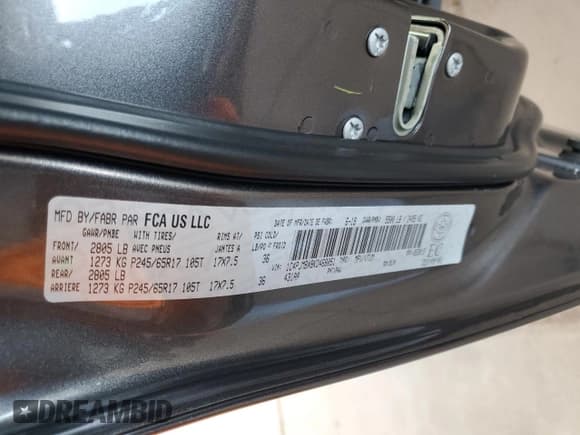 ✅ 2019 Jeep Cherokee Trailhawk • VIN: 1C4PJMBX8KD468051 • Lot: 56909705. Listed on Copart with 45,270 mi. Free auction sales archive from the USA and detailed vehicle history report at DreamBid. Image 13.