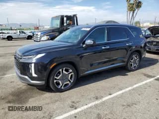 ✅ 2023 Hyundai Palisade Limited • VIN: KM8R54GE9PU644824 • Лот: 65675474. Опубликован ранее на Copart с пробегом 7 687 миль. Бесплатный доступ к архиву аукционных продаж из США и подробный отчёт об истории автомобиля на DreamBid. Изображение 1.