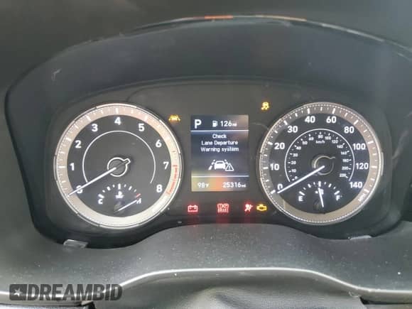 2020 Hyundai Venue SEL with VIN KMHRC8A3XLU031481, listed as a Copart auction lot 66065674 with 25,316 mi miles and Non repairable. Bid and sale history available at DreamBid. Image 9.