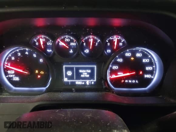 ✅ 2023 Chevrolet Silverado 1500 Custom • VIN: 1GCPABEK0PZ155669 • Lot: 42191863. Wystawiony na IAAI z przebiegiem 53 363 mil. Bezpłatny archiwum sprzedaży aukcyjnych z USA i szczegółowy raport historii pojazdu na DreamBid. Zdjęcie 7.