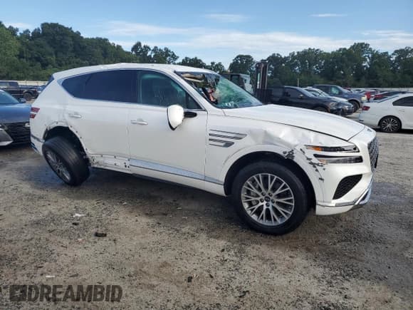 ✅ 2025 Genesis GV80 Standard • VIN: KMUHFESB4SU242568 • Лот: 69440155. Опубликован ранее на Copart с пробегом 21 637 миль. Бесплатный доступ к архиву аукционных продаж из США и подробный отчёт об истории автомобиля на DreamBid. Изображение 4.