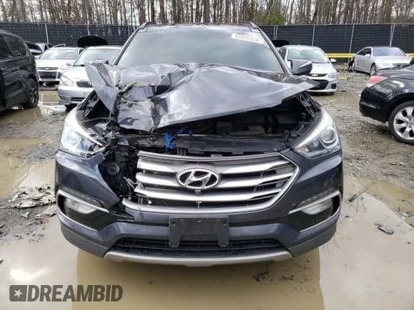 ✅ 2017 Hyundai Santa Fe 2.4L • VIN: 5XYZU3LB0HG490942 • Лот: 45930924. Опубликован ранее на Copart с пробегом 87 356 миль. Бесплатный доступ к архиву аукционных продаж из США и подробный отчёт об истории автомобиля на DreamBid. Изображение 5.