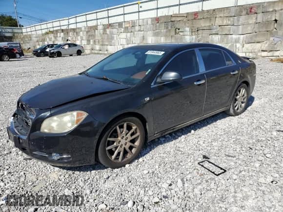 2008 Chevrolet Malibu LTZ with VIN 1G1ZK577884210568, listed as a Copart auction lot 81944965 with 140,576 mi miles and Salvage title. Bid and sale history available at DreamBid. Image 1.