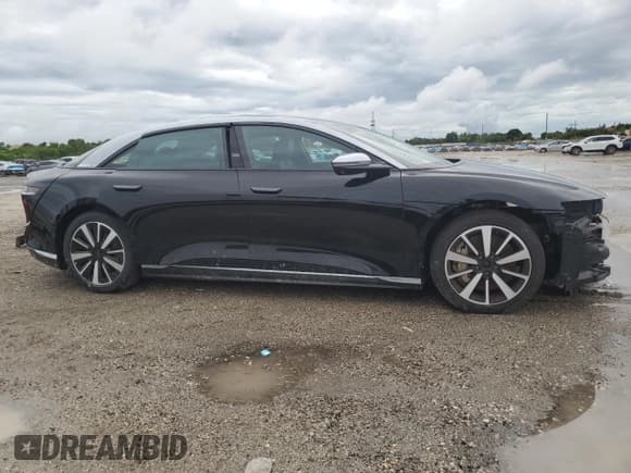 ✅ 2022 Lucid Air Grand Touring • VIN: 50EA1GBA2NA002460 • Lot: 82242065. Listed on Copart with Not provided. Free auction sales archive from the USA and detailed vehicle history report at DreamBid. Image 4.