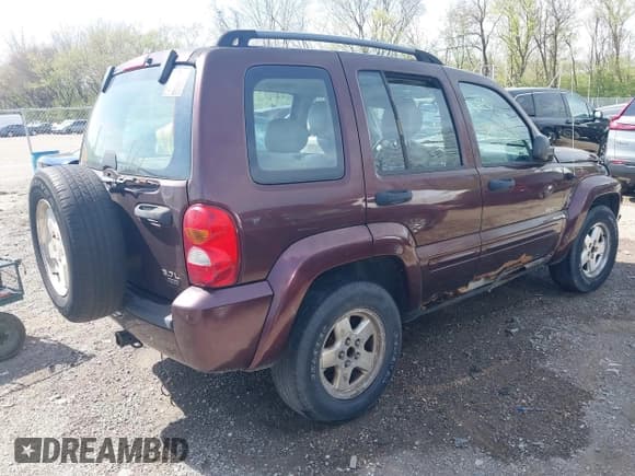 ✅ 2004 Jeep Liberty Limited • VIN: 1J4GL58K64W268802 • Lot: 42037186. Listed on IAAI with 187,819 mi. Free auction sales archive from the USA and detailed vehicle history report at DreamBid. Image 4.