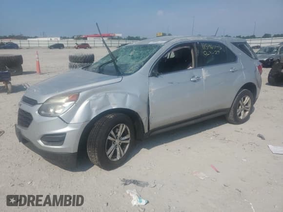 ✅ 2016 Chevrolet Equinox LS • VIN: 2GNALBEK8G1158898 • Лот: 68098785. Опубликован ранее на Copart с пробегом 110 949 миль. Бесплатный доступ к архиву аукционных продаж из США и подробный отчёт об истории автомобиля на DreamBid. Изображение 1.