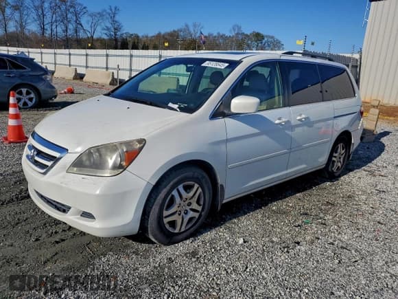 ✅ 2007 Honda Odyssey EX-L • VIN: 5FNRL38687B448989 • Lot: 95128545. Wystawiony na Copart z przebiegiem 224 970 mil. Bezpłatny archiwum sprzedaży aukcyjnych z USA i szczegółowy raport historii pojazdu na DreamBid. Zdjęcie 1.
