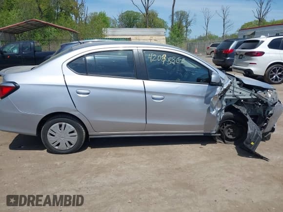 ✅ 2023 Mitsubishi Mirage ES • VIN: ML32FUFJ5PHF04057 • Лот: 42098868. Опубликован ранее на IAAI с пробегом 35 604 миль. Бесплатный доступ к архиву аукционных продаж из США и подробный отчёт об истории автомобиля на DreamBid. Изображение 13.