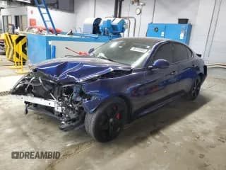 ✅ 2017 Alfa Romeo Giulia Ti • VIN: ZARFAEEN2H7549748 • Lot: 86225595. Listed on Copart with Not provided. Free auction sales archive from the USA and detailed vehicle history report at DreamBid. Image 1.