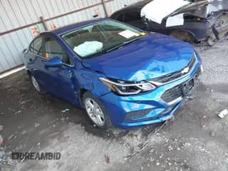 2016 Chevrolet Cruze LT with VIN 1G1BD5SM8G7230504, listed as a IAAI auction lot 42247735 with 90,418 mi miles and . Bid and sale history available at DreamBid. Image 1.